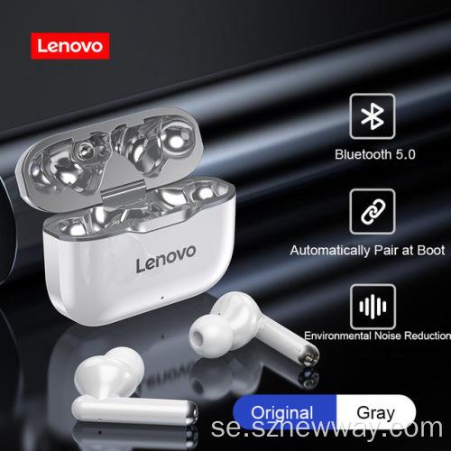 Lenovo LP1 TWS hörlurar trådlöst headset hörlurar